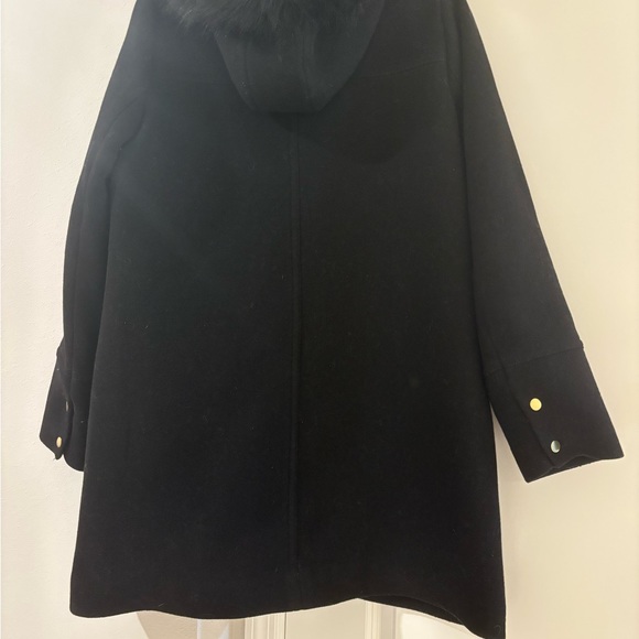 J.Crew Chateau Parka Black 14T - Picture 5 of 6